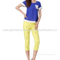 Ladies' Fashionable Candy Color Pants, Customized Designs Accepted